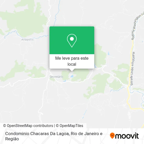 Condominio Chacaras Da Lagoa mapa