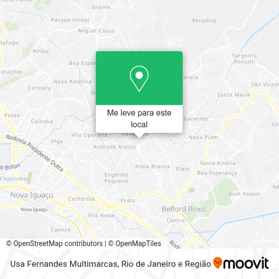 Usa Fernandes Multimarcas mapa