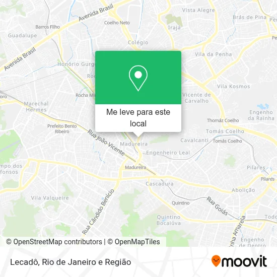 Lecadô mapa