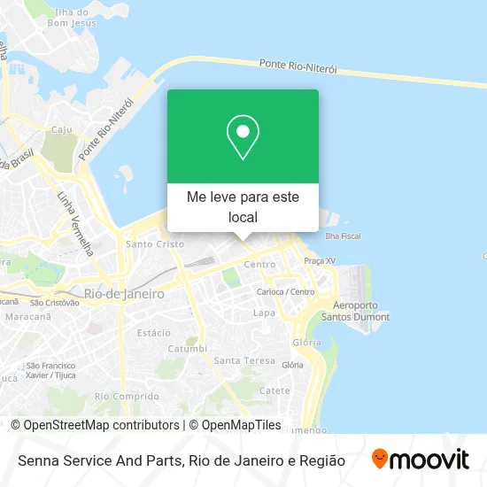 Senna Service And Parts mapa