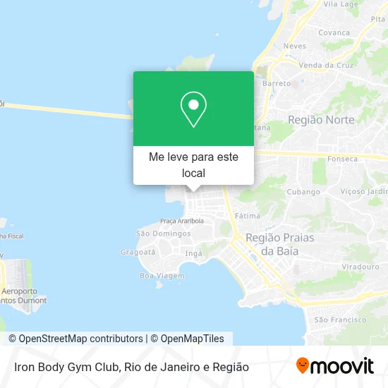 Iron Body Gym Club mapa