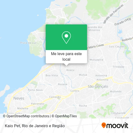Kaio Pet mapa