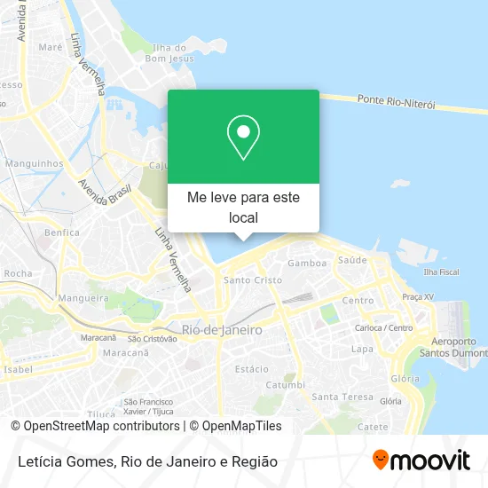 Letícia Gomes mapa