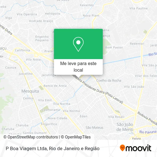 P Boa Viagem Ltda mapa