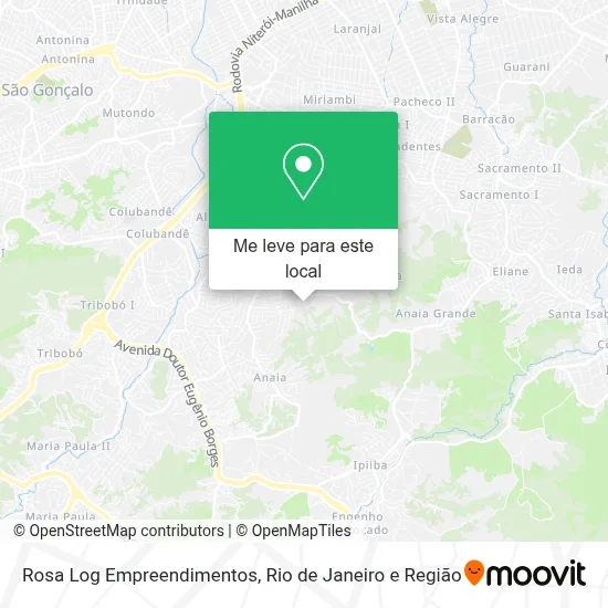 Rosa Log Empreendimentos mapa