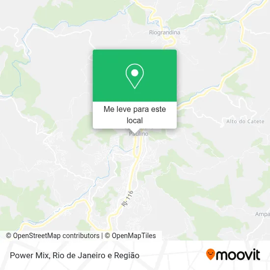 Power Mix mapa