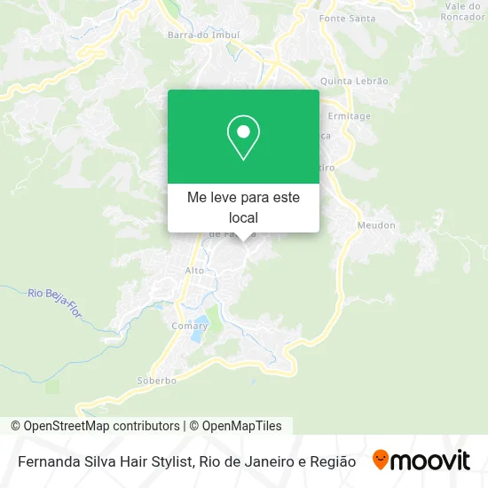 Fernanda Silva Hair Stylist mapa