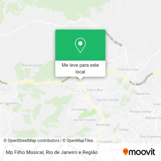 Mp Filho Musical mapa