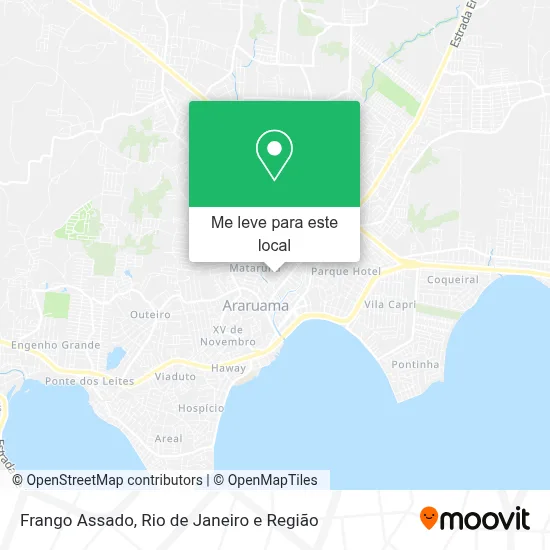Frango Assado mapa
