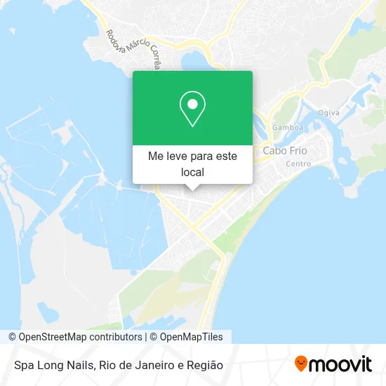 Spa Long Nails mapa