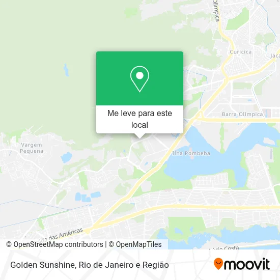 Golden Sunshine mapa