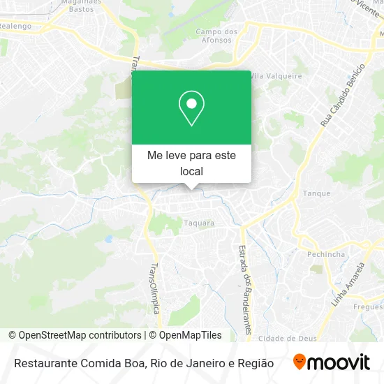 Restaurante Comida Boa mapa