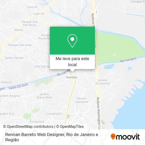 Rennan Barreto Web Designer mapa