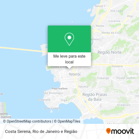Costa Serena mapa