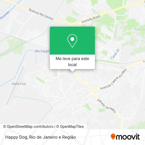 Happy Dog mapa