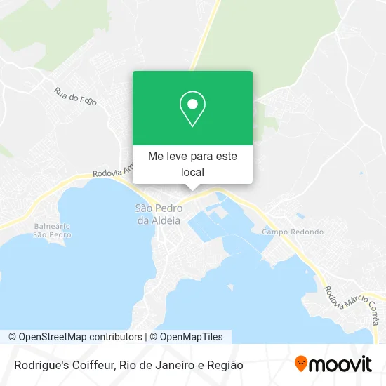 Rodrigue's Coiffeur mapa
