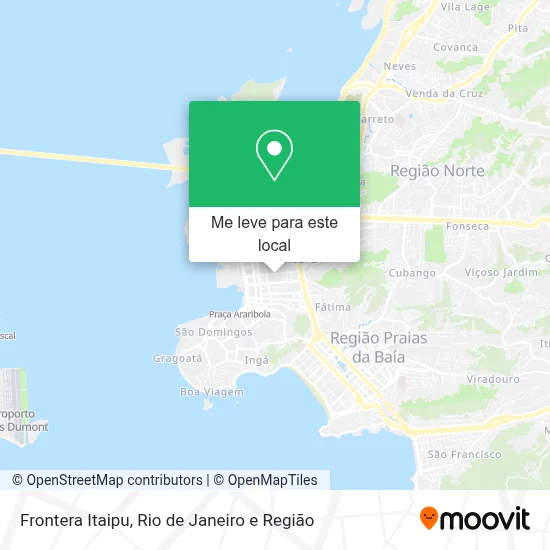 Frontera Itaipu mapa