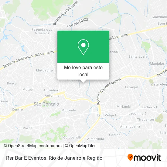 Rsr Bar E Eventos mapa