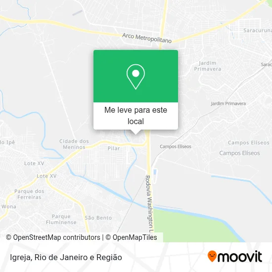 Igreja mapa