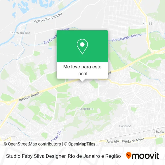 Studio Faby Silva Designer mapa