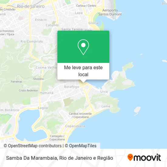 Samba Da Marambaia mapa
