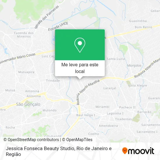 Jessica Fonseca Beauty Studio mapa