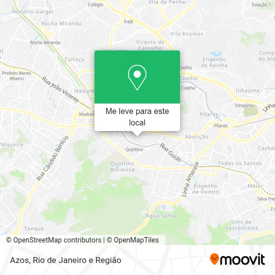 Azos mapa