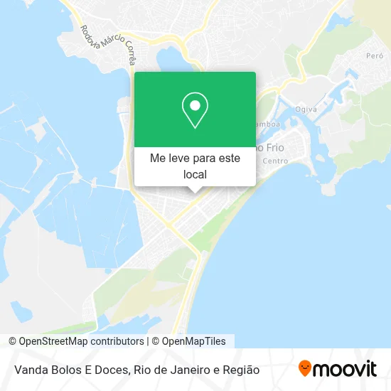 Vanda Bolos E Doces mapa