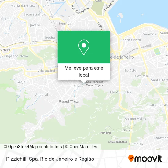 Pizzichilli Spa mapa