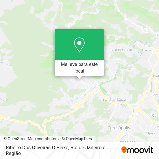 Ribeiro Dos Oliveiras O Peixe mapa