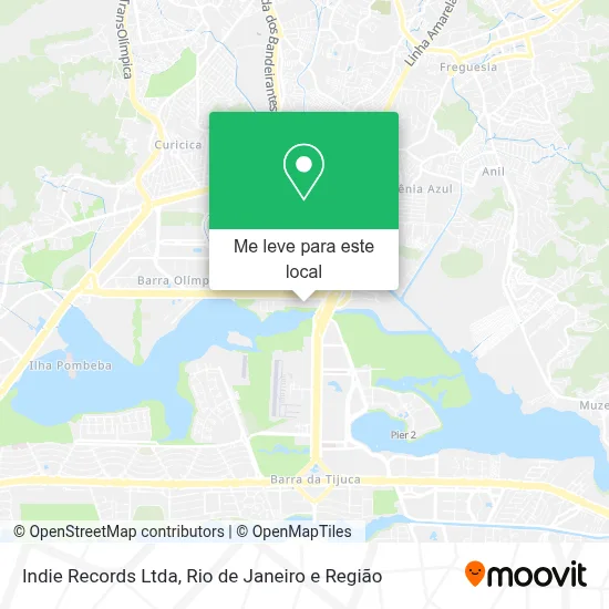 Indie Records Ltda mapa