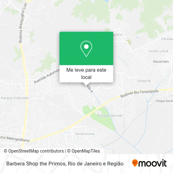 Barbera Shop the Primos mapa