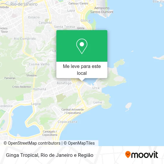 Ginga Tropical mapa
