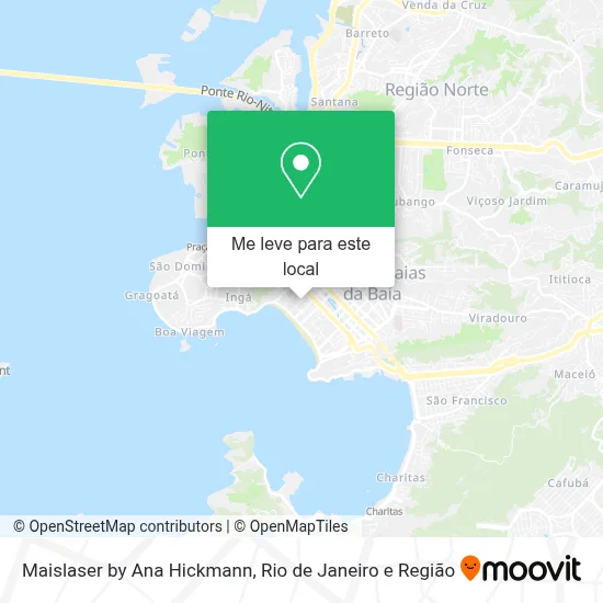 Maislaser by Ana Hickmann mapa