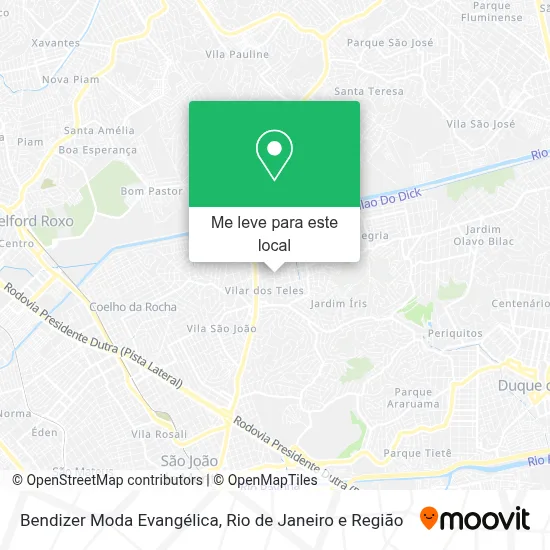 Bendizer Moda Evangélica mapa