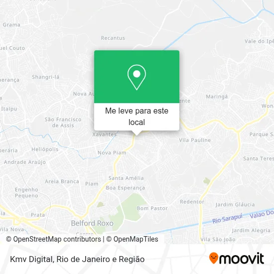 Kmv Digital mapa