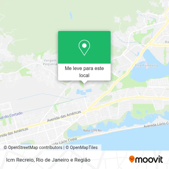 Icm Recreio mapa