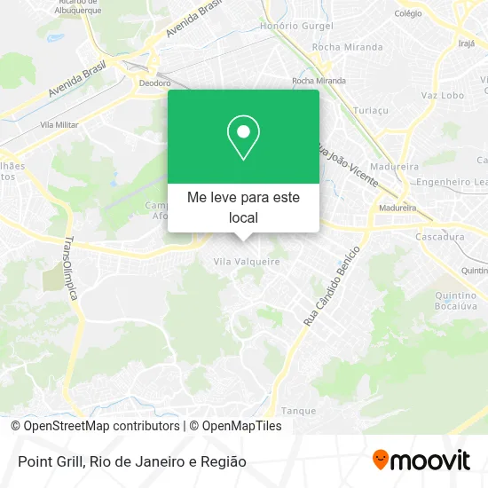Point Grill mapa