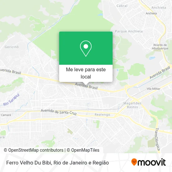 Ferro Velho Du Bibi mapa