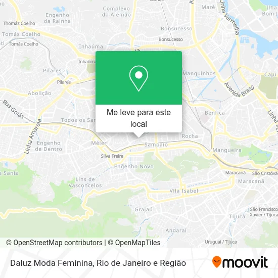Daluz Moda Feminina mapa