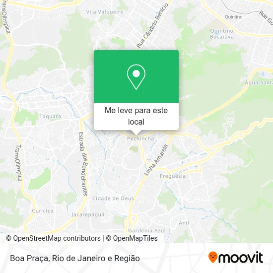 Boa Praça mapa