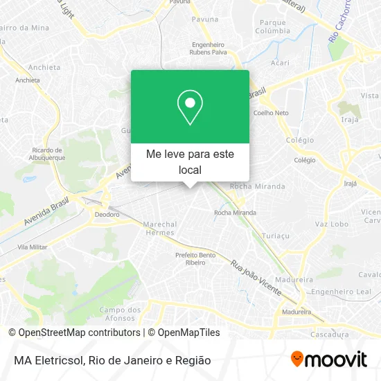 MA Eletricsol mapa