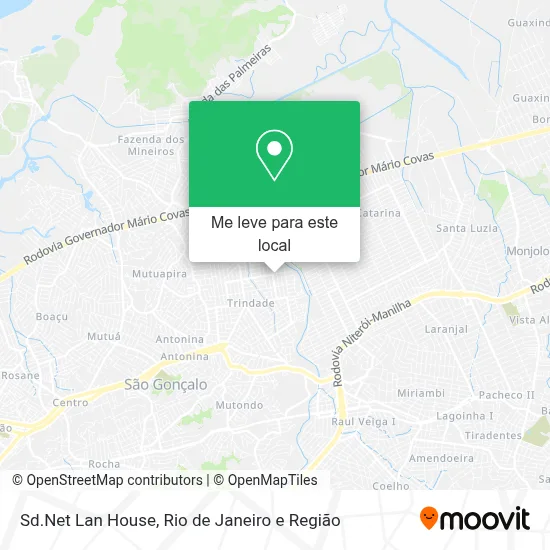Sd.Net Lan House mapa