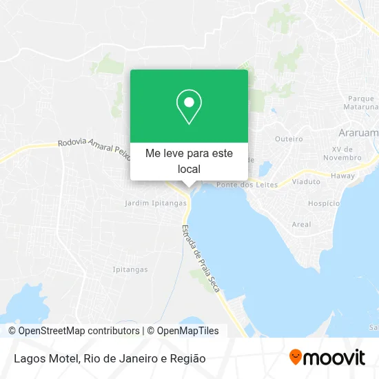 Lagos Motel mapa