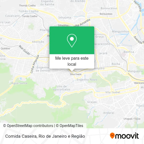 Comida Caseira mapa