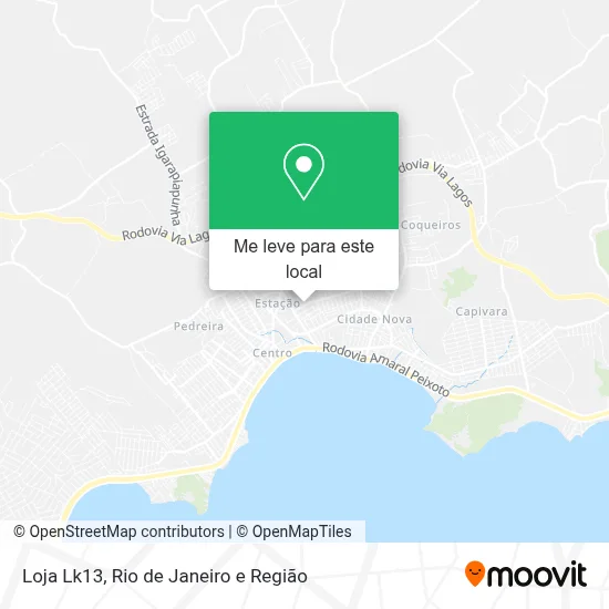 Loja Lk13 mapa