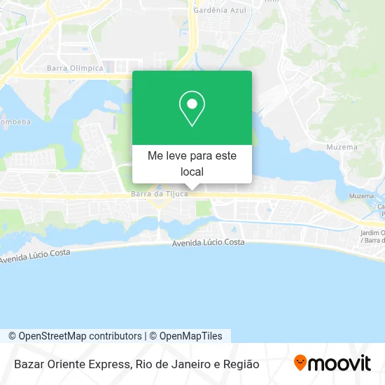 Bazar Oriente Express mapa