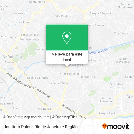 Instituto Paloni mapa