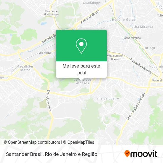 Santander Brasil mapa