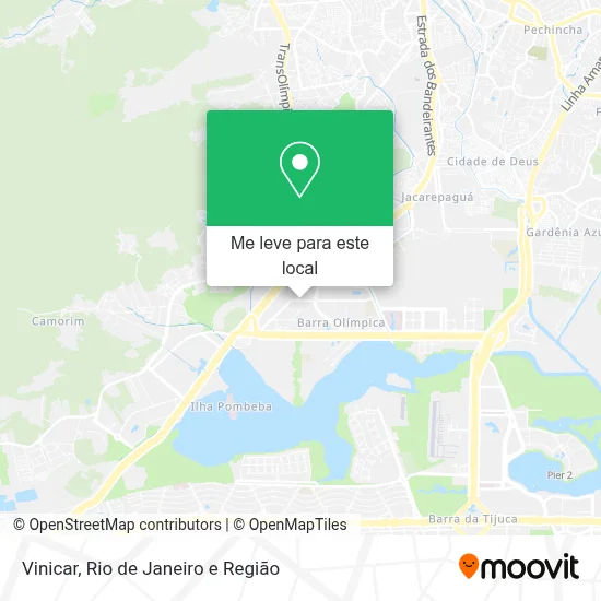 Vinicar mapa